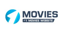 Official 1Movies logo for HD movie streaming homepage